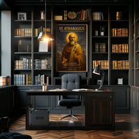 St. Athanasius Portrait - Historical Poster PosterGoat