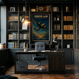 Junkers Ju 88 Pioneering Force of the Luftwaffe Poster