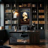 George Washington First President Poster PosterGoat