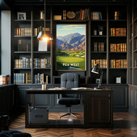 PGA WEST Golf Landscape Art Poster - Sports Poster