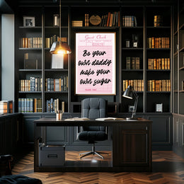 Be Your Own Daddy Motivational or Quote Poster PosterGoat