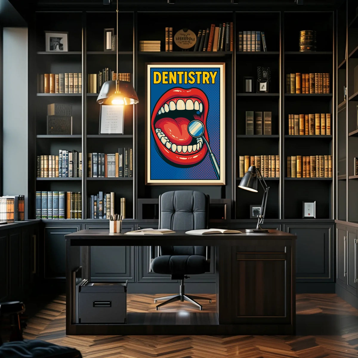 Vibrant Dentistry Promotion Poster