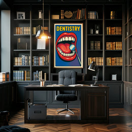 Vibrant Dentistry Promotion Poster
