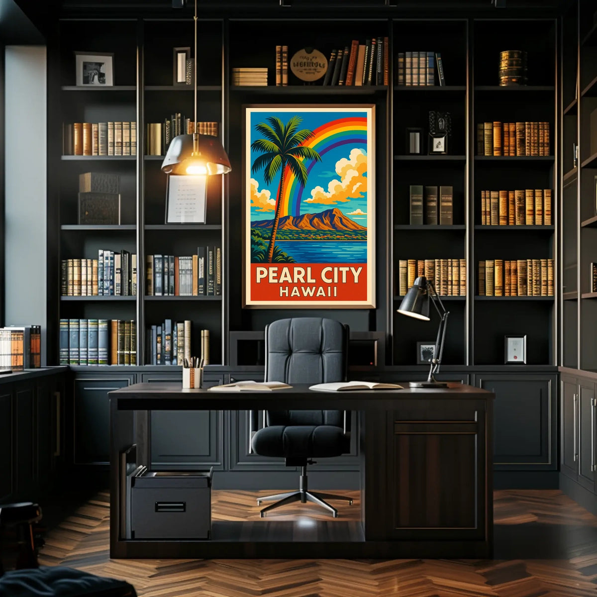 Pearl City, Hawaii Poster