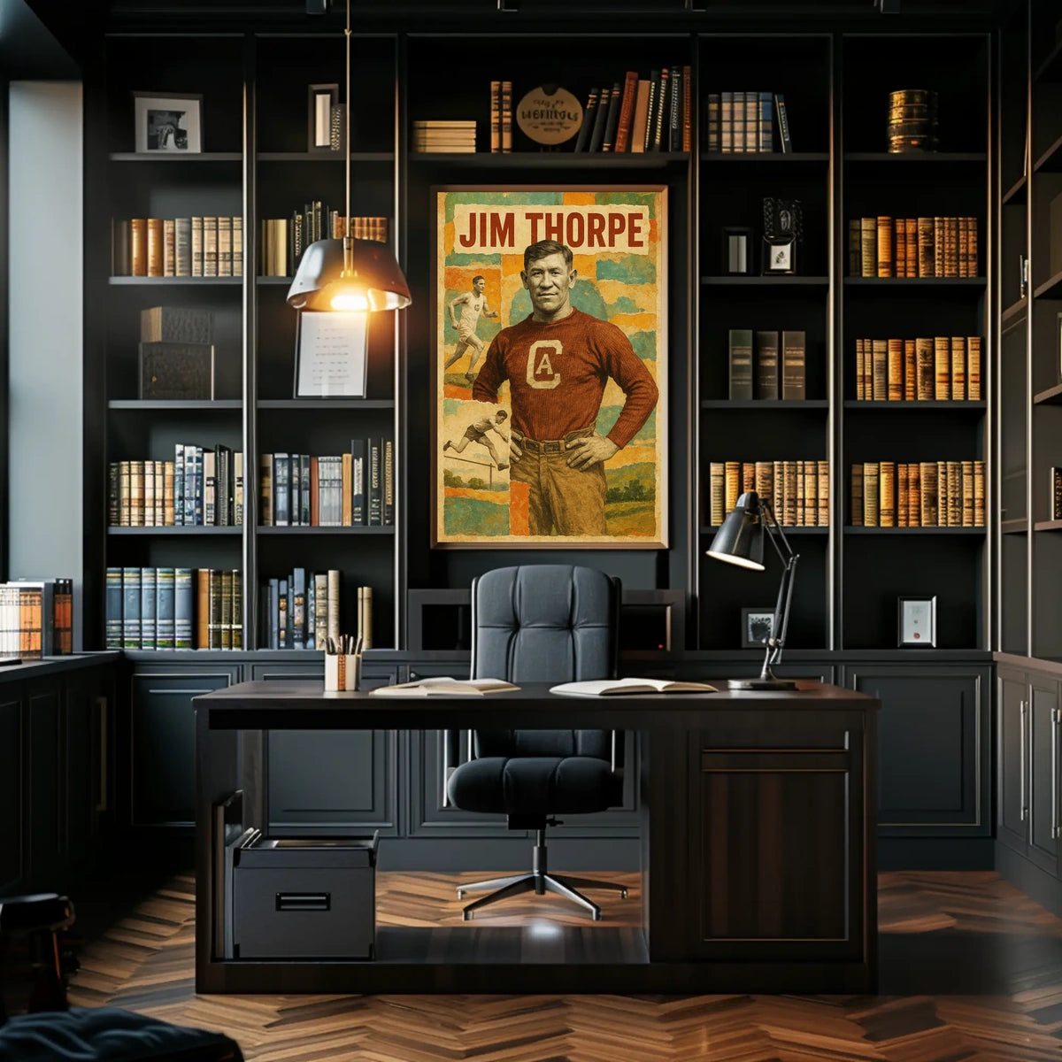 Jim Thorpe Athletic Legend Poster