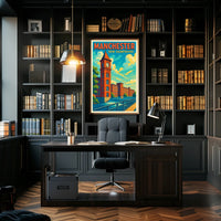 Manchester, New Hampshire Poster