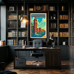 Manchester, New Hampshire Poster