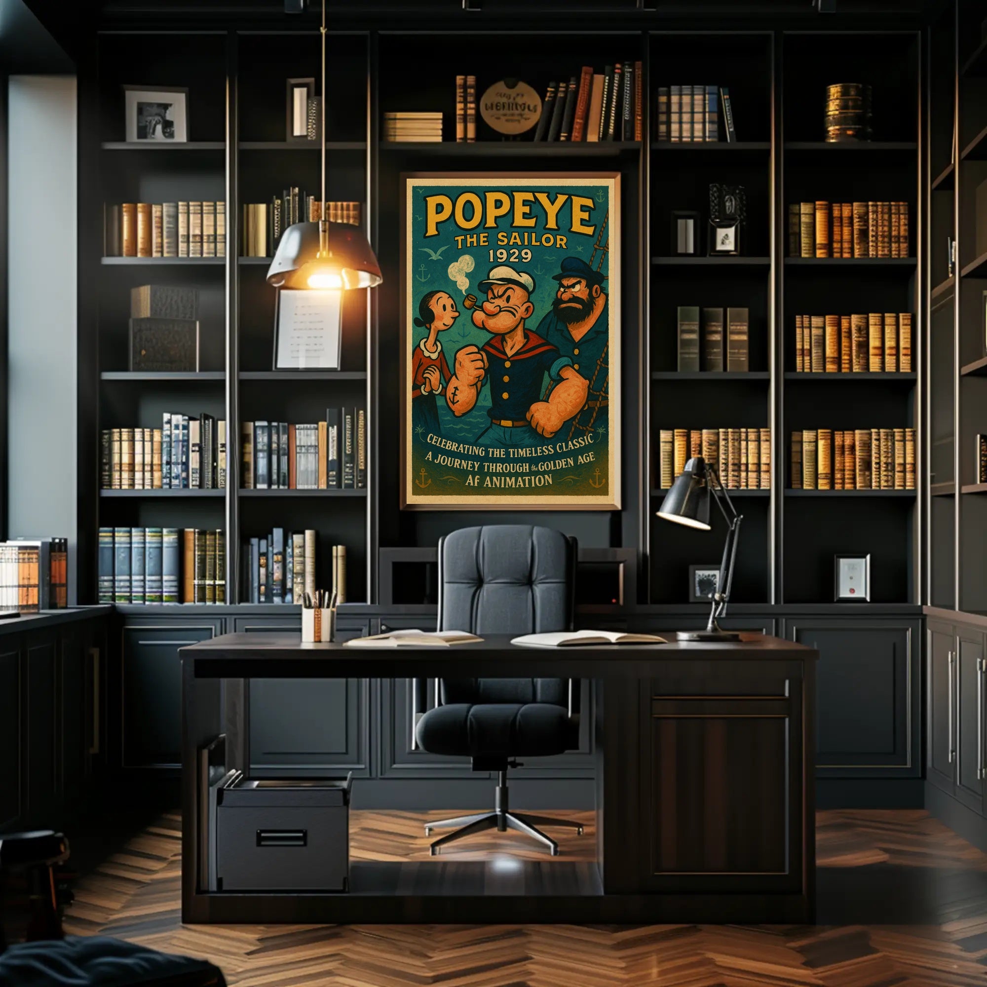 Popeye The Sailor Vintage Poster Print 1929