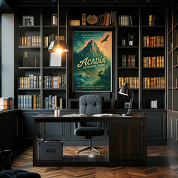 Discover The Beauty Of Acadia Poster