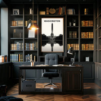 Washington Monument Reflection Poster