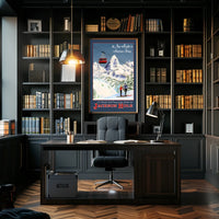 Jackson Hole The New Height in American Skiing Poster