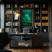 Glass Frog NatureS Marvel Poster