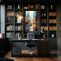 Urban Reflections Poster PosterGoat