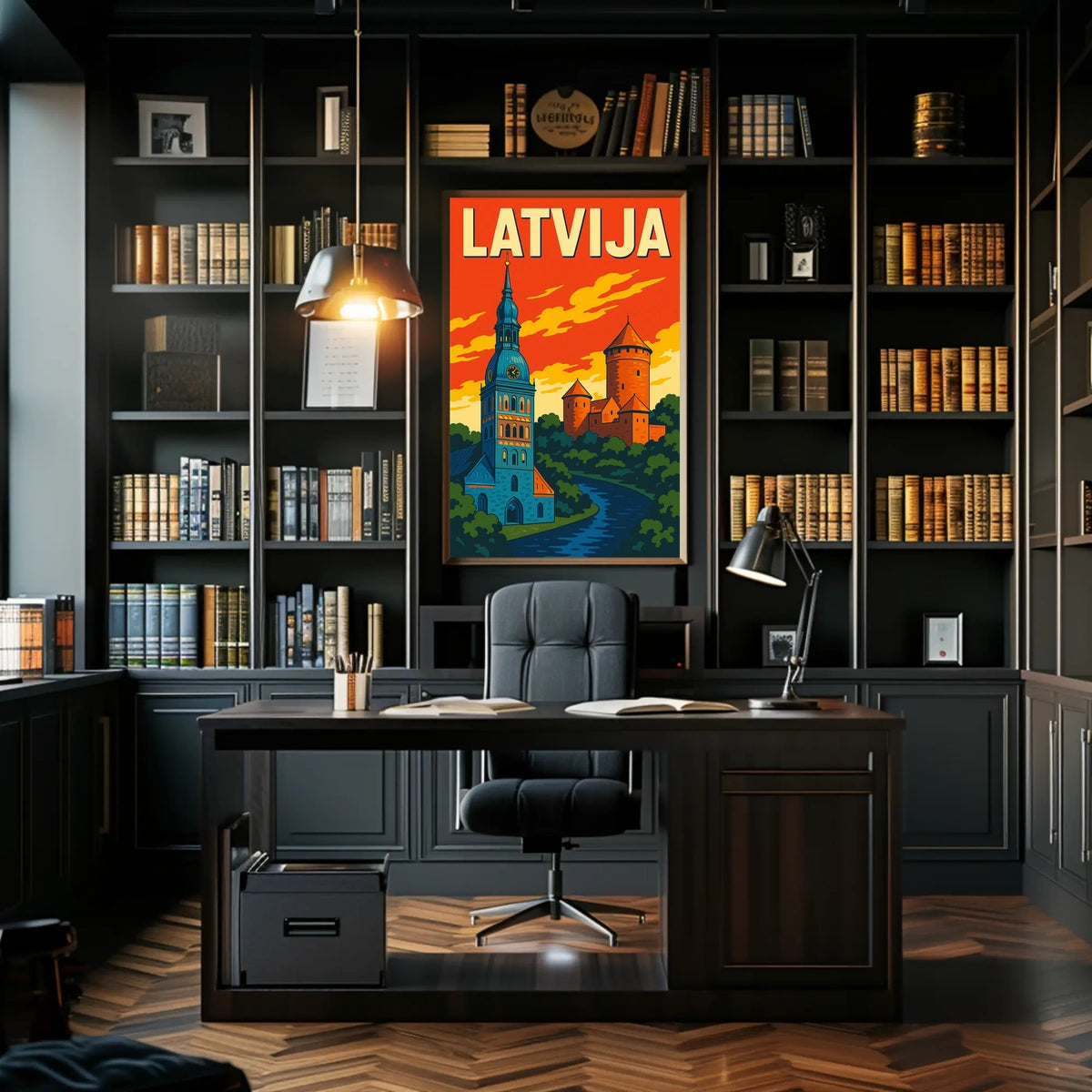Discover Latvia Poster