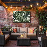 Lush Tropical Leaves Poster