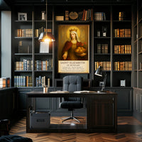 Saint Elizabeth of Hungary Poster PosterGoat