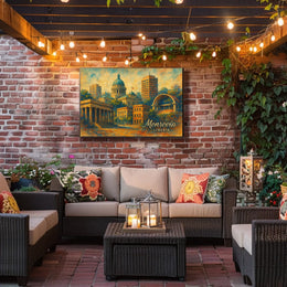 Monrovia Liberia Cityscape Photography Wanderlust Poster