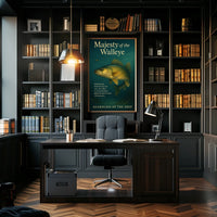 Majesty Of The Walleye Poster