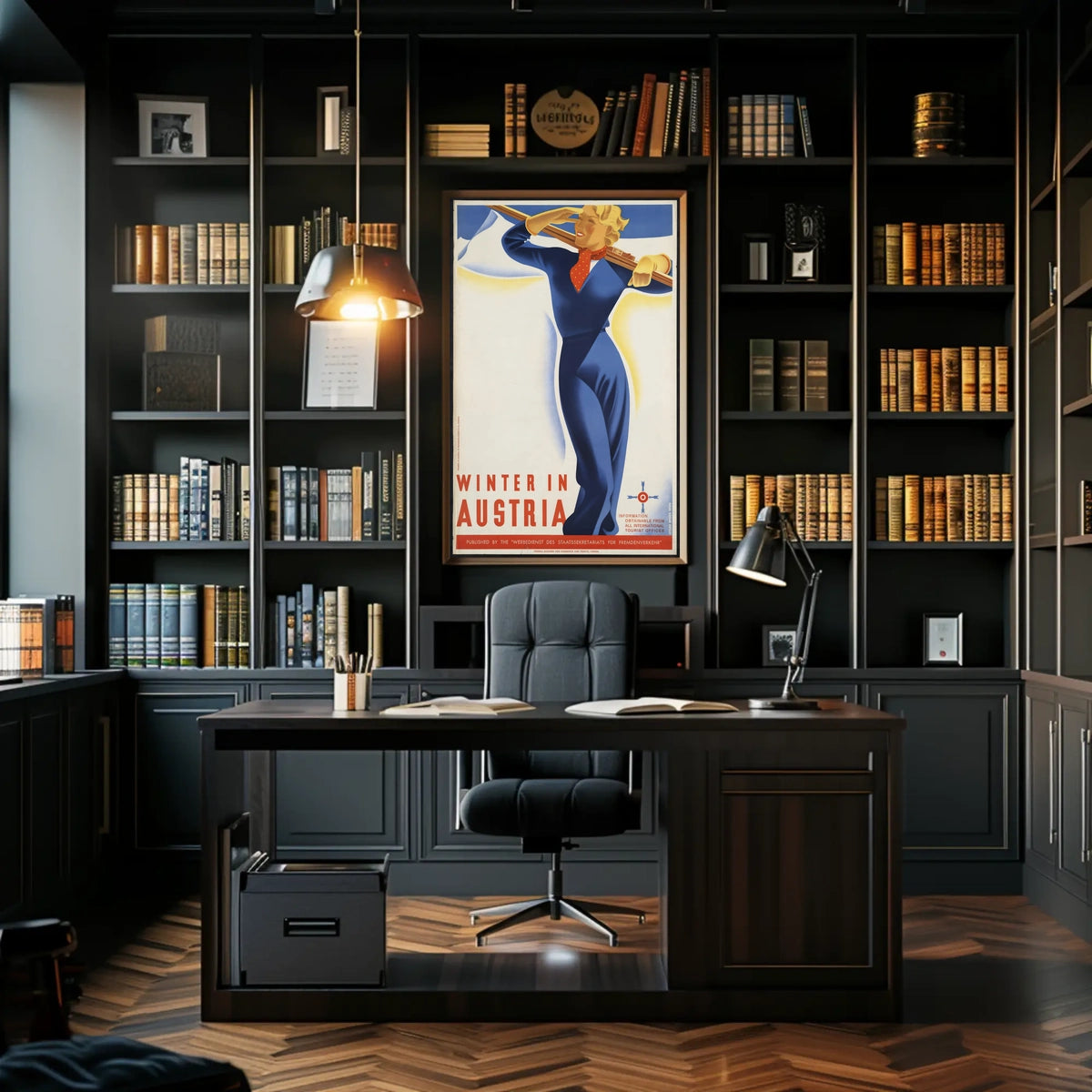 Winter in Austria Poster