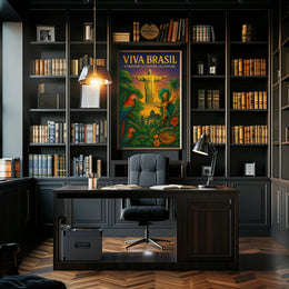 Viva Brasil A Tapestry Of Culture And Poster