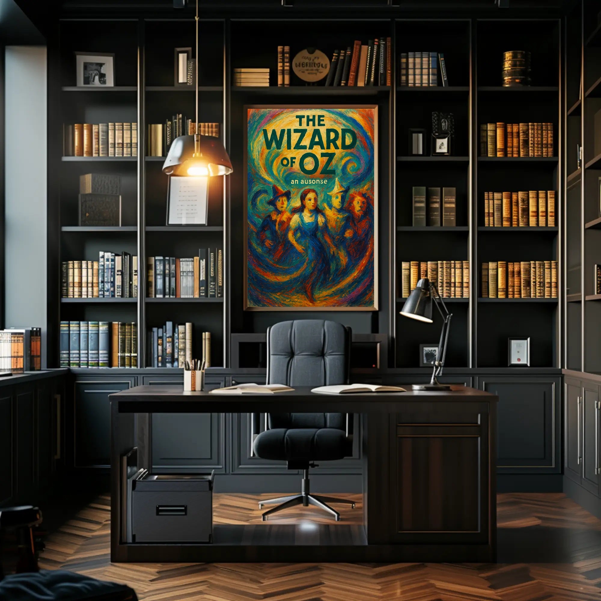 The Wizard of Oz Impressionistic Fantasy or Mythology Poster PosterGoat