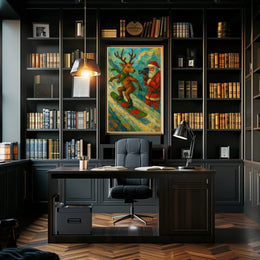 SantaS Winter Adventure Poster