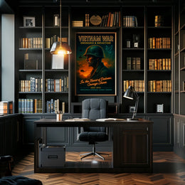 Vietnam War Endurance Reflection Poster