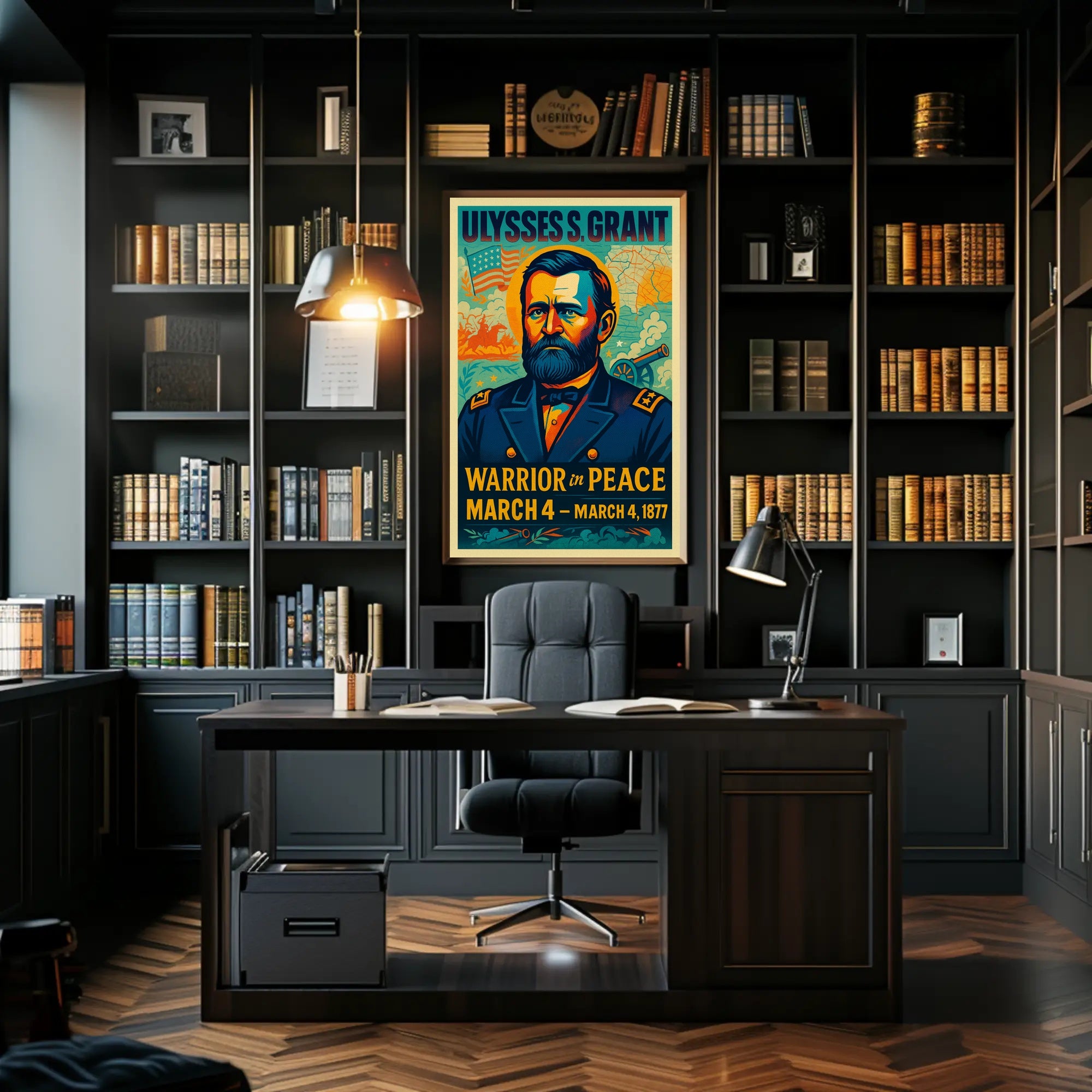 Ulysses S. Grant Warrior in Peace Poster PosterGoat