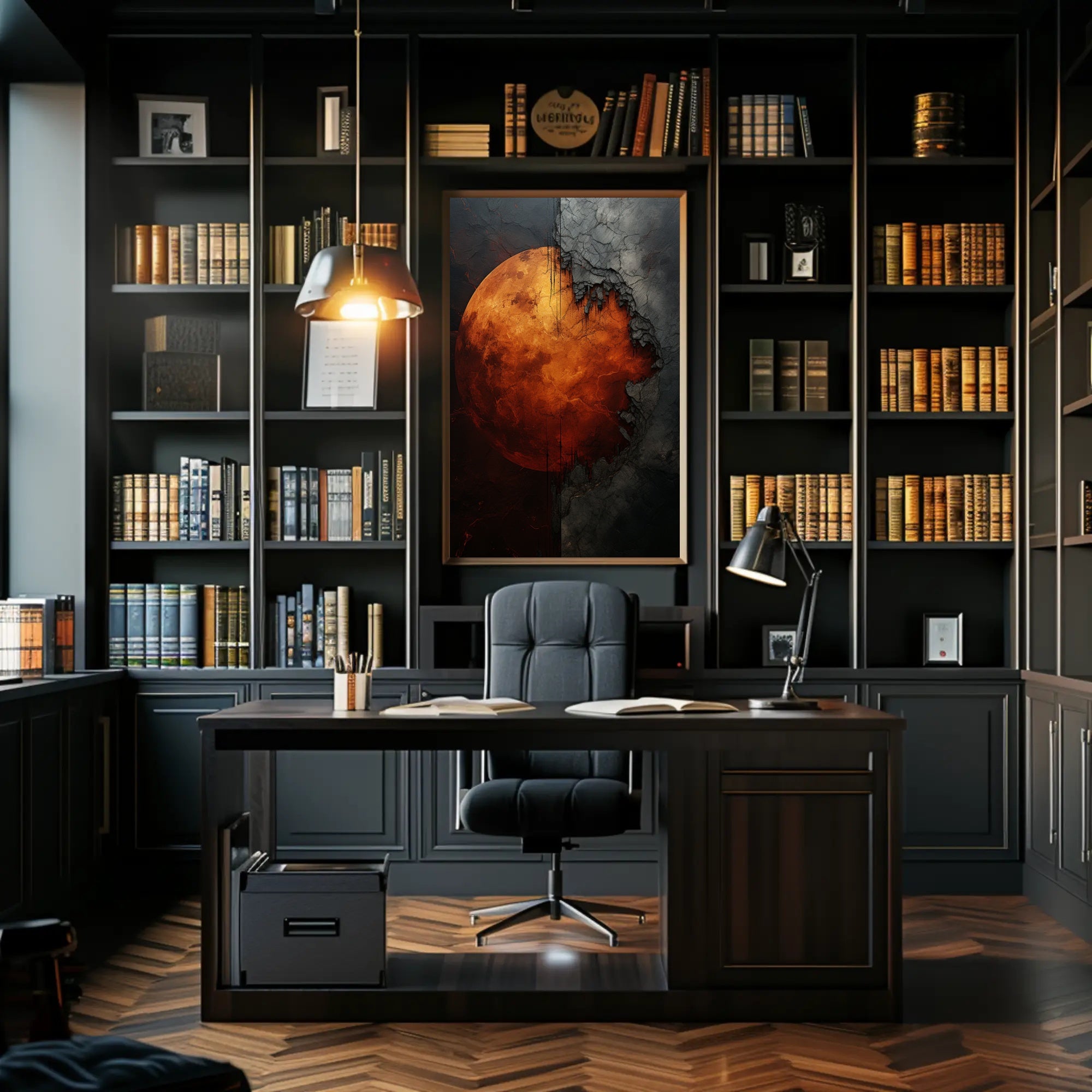 Celestial Eclipse Poster