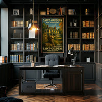 Augustus Saint-Gaudens Famed Sculptor Poster