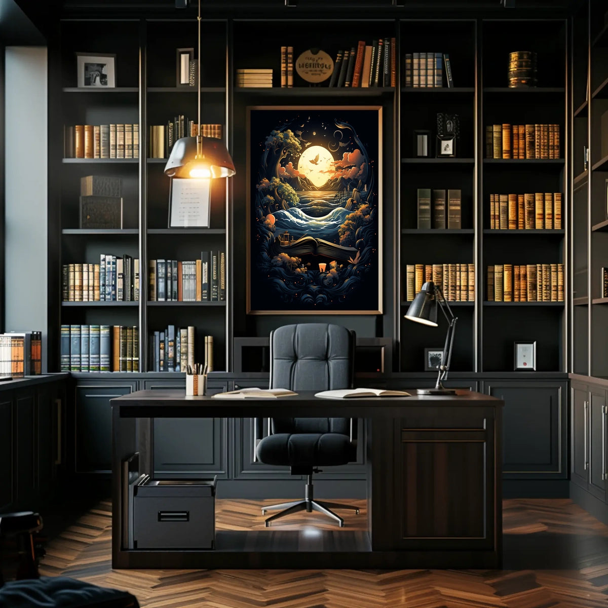 Enchanted Storybook Landscape Poster