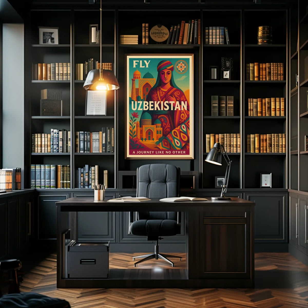 Fly Uzbekistan A Journey Like No Other Poster