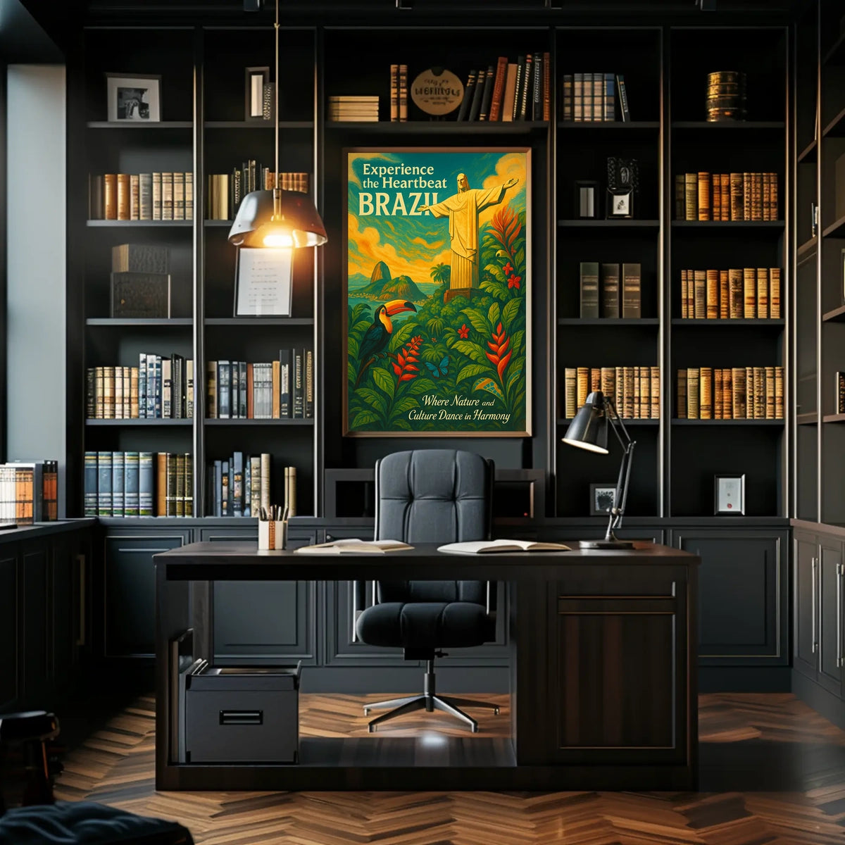 Experience the Heartbeat of Brazil Poster