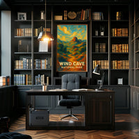 Wind Cave National Park Poster