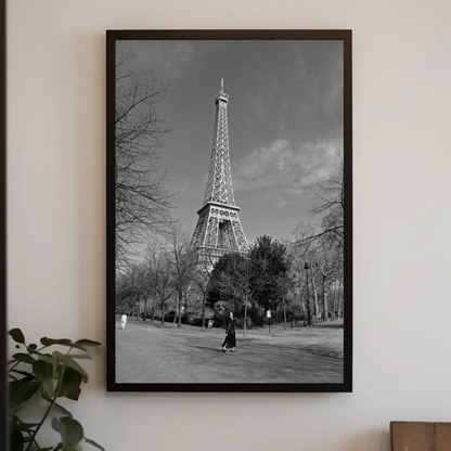 Eiffel Tower – Black and White Photography