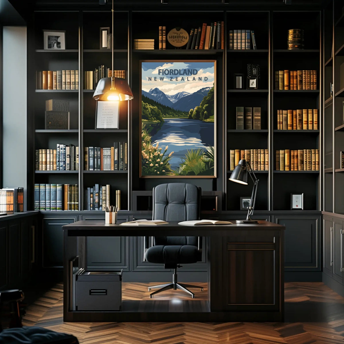 Fiordland, New Zealand Poster
