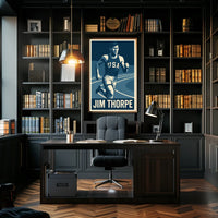 Jim Thorpe Athletic Legend Poster