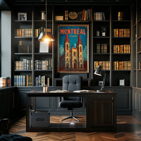 Montréal Architectural Marvel Poster