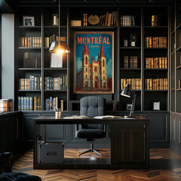 Montréal Architectural Marvel Poster