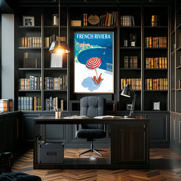 French Riviera Getaway Poster