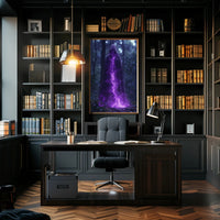 Enchanted Forest Specter Art Print Poster for Home Decor and Wanderlust Enthusiasts PosterGoat