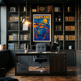 MarylandS Coastal Charm Poster