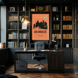 Los Angeles City Edition Poster PosterGoat