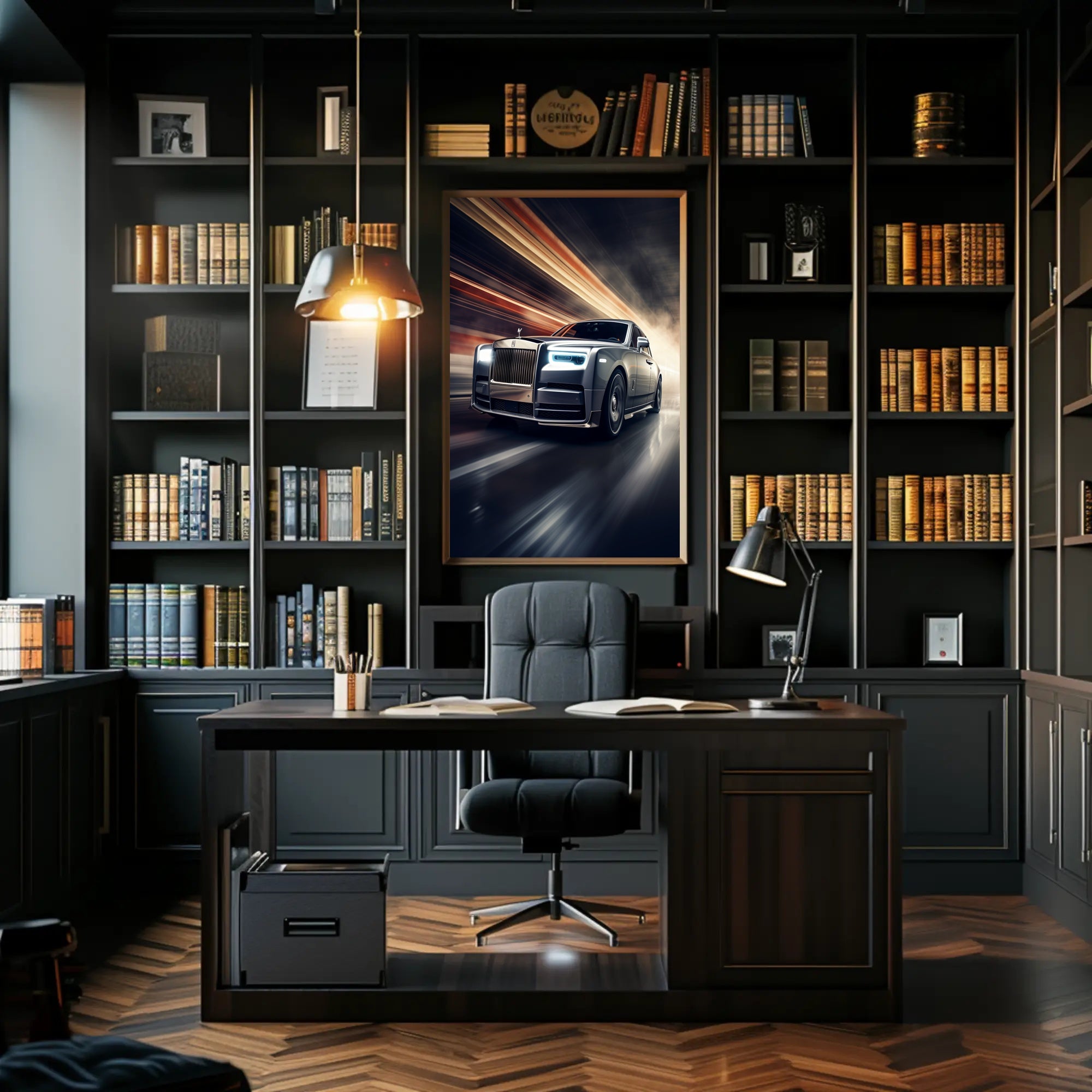 Luxurious Speed Poster PosterGoat