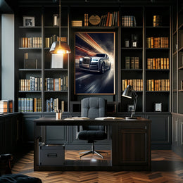 Luxurious Speed Poster PosterGoat