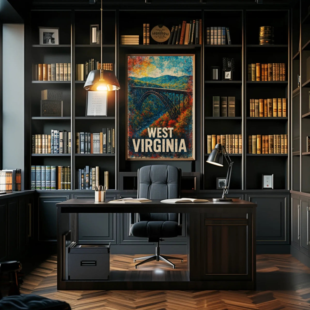 West Virginia Scenic Poster