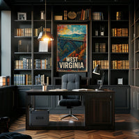 West Virginia Scenic Poster