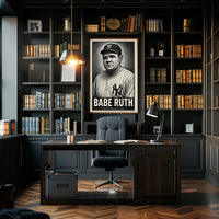 Babe Ruth Baseball Legend Poster