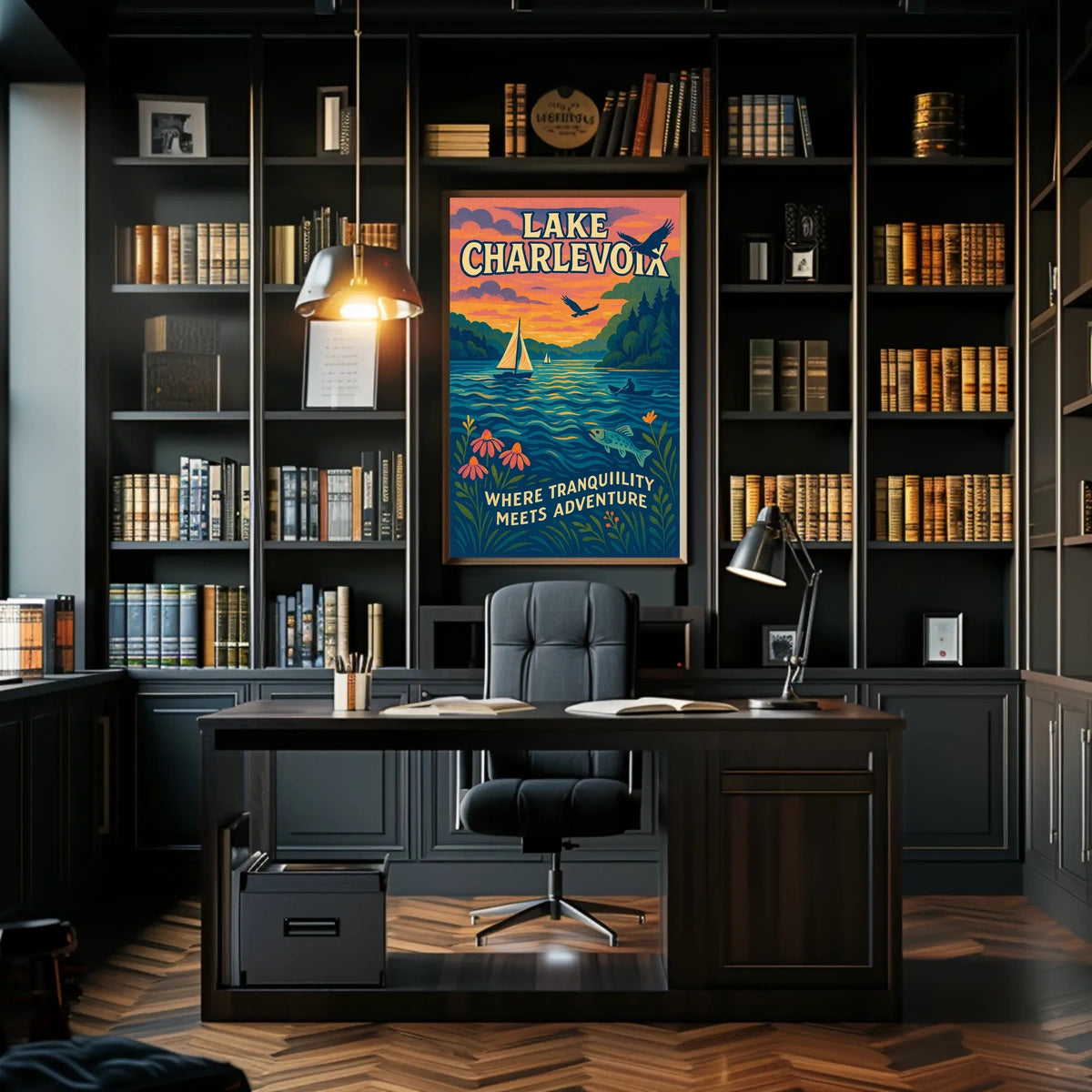 Lake Charlevoix Adventure Poster