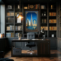 Architectural Wonders of Dubai Poster